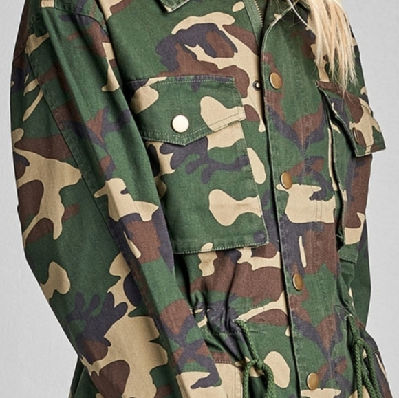 ARMY / Camo PRINT CAMO JACKET - Picture 3 of 4